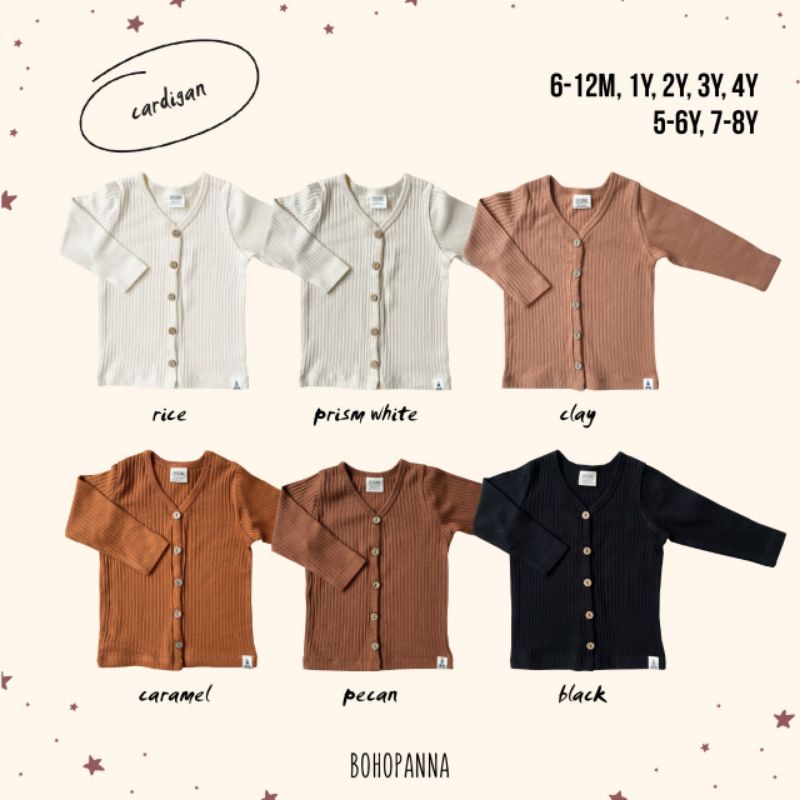 CILLABABY - BOHOPANNA | BOHOBABY CARDIGAN (Outer Anak)