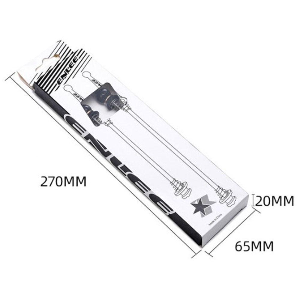 R-FLOWER 1pasang Tusuk Titanium Ti Aksesoris Sepeda Ringan Quick Release Cycling Hub