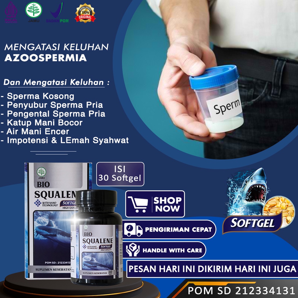Jual Obat Azoospermia Sperma Kosong Mani Encer Katup Mani Bocor Vitamin