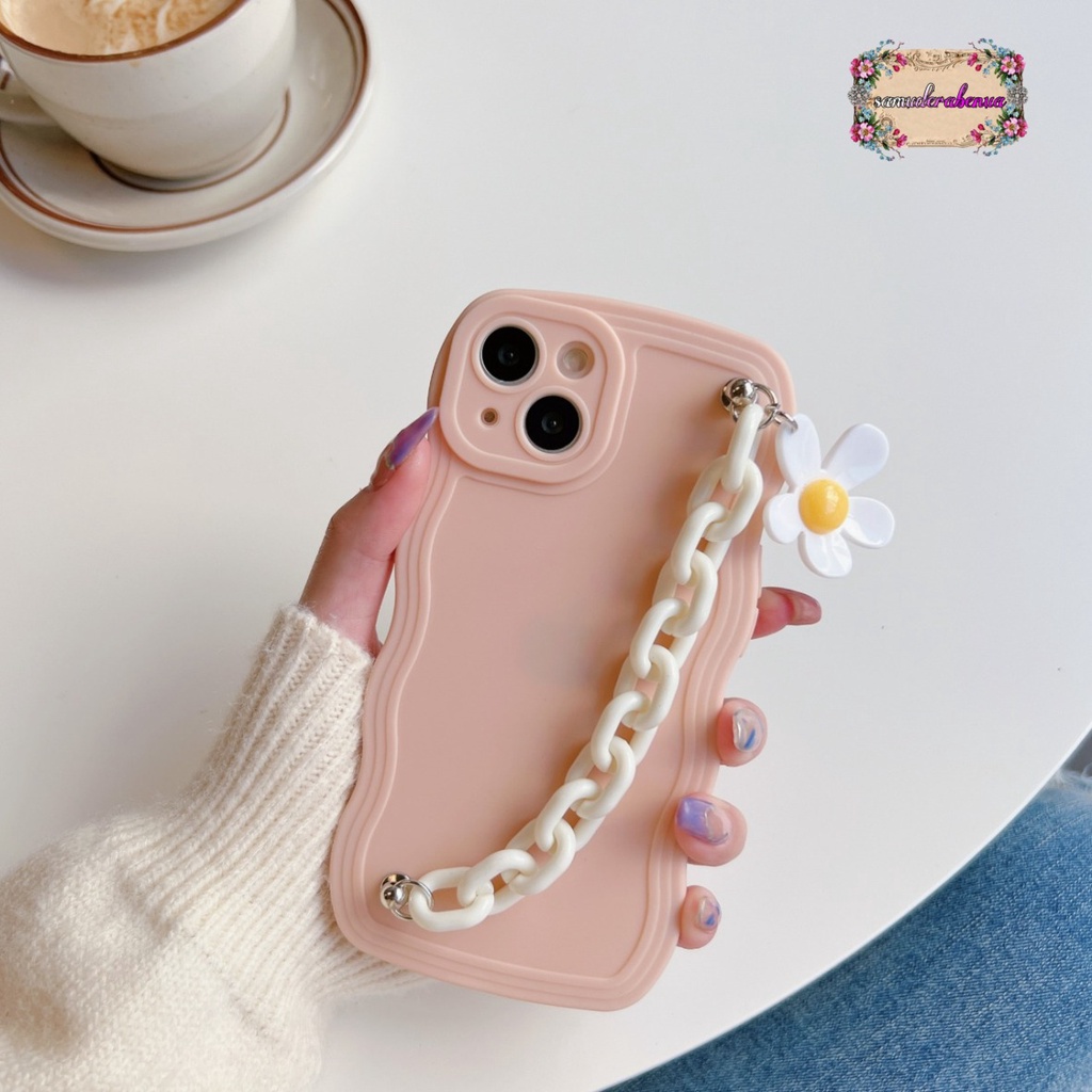 SOFTCASE WAVY WAVE GELOMBANG WARNA RANTAI FOR REALME C2 C1 3 5 5I 5S 8 8I 9 PRO PLUS SB4591
