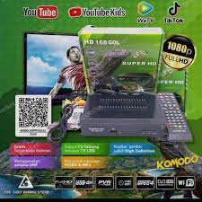 Set Top Box Komodo Super HD 168 GOL KOMODO