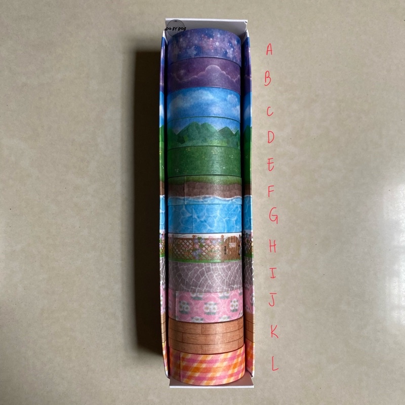 

DAISO KOREA masking washi tape paper tape lakban solatip kertas
