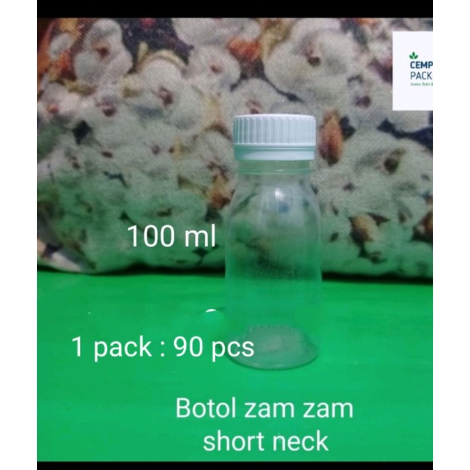 [ MURAH] 90 pcs Botol jelly 100 ml/ Botol plastik 100cc/ Botol  80 100ml