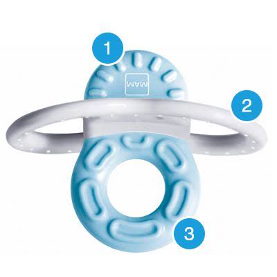 MAM TEETHER BITE AND RELAX 2M+ 4M+ MAINAN GIGITAN BAYI | GIGITAN BAYI SILICONE