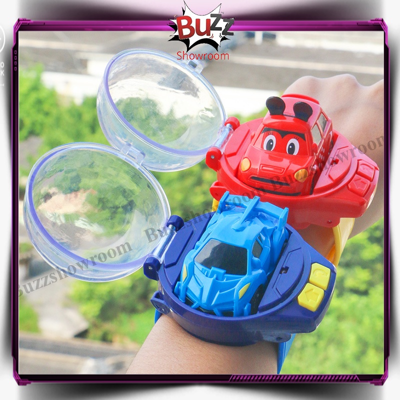 Jam Tangan RC Mobil Mini Watch Remote Control Karakter