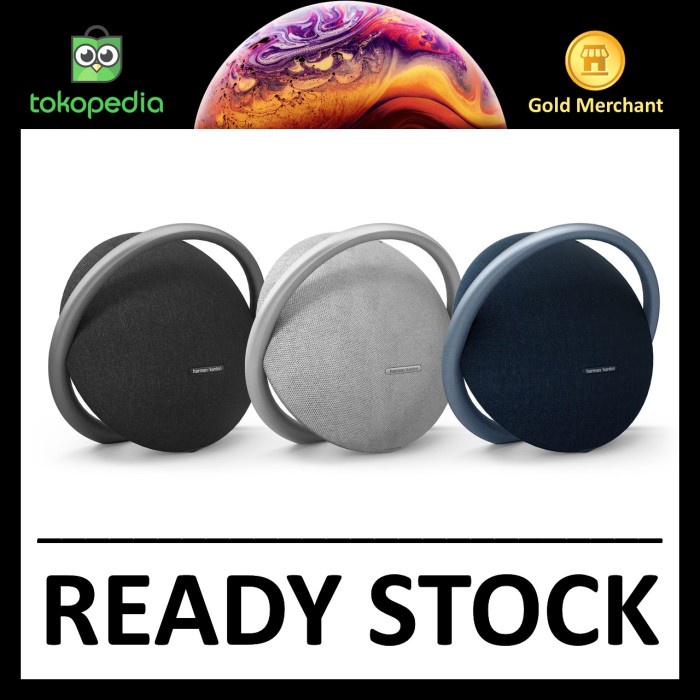 Harman Kardon Onyx Studio 7 Bluetooth Portable Speaker Asli Original