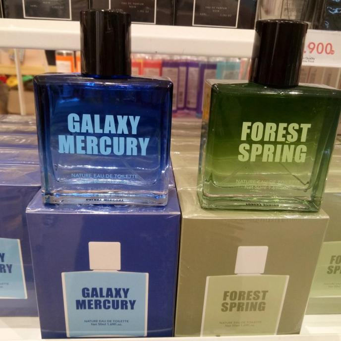 parfum pria miniso forest spring dan galaxy mercury