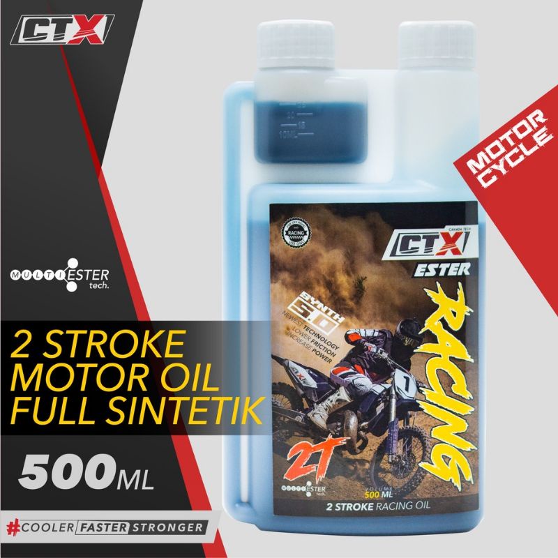 oli samping ctx racing ester premix 500ml