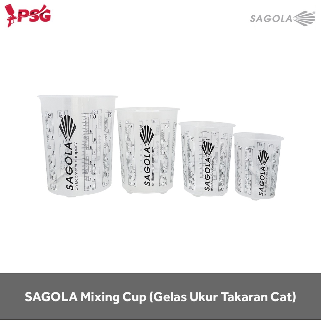 Sagola Mixing Cup (Gelas Ukur Takaran Cat)