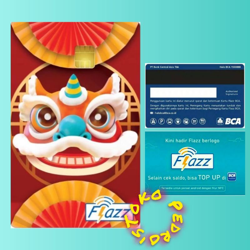 Flazz Gen2 IMLEK /CHINESE NY 2023 Barongsai ORI /Like eTOLL eMoney Tapcsh Brizzi