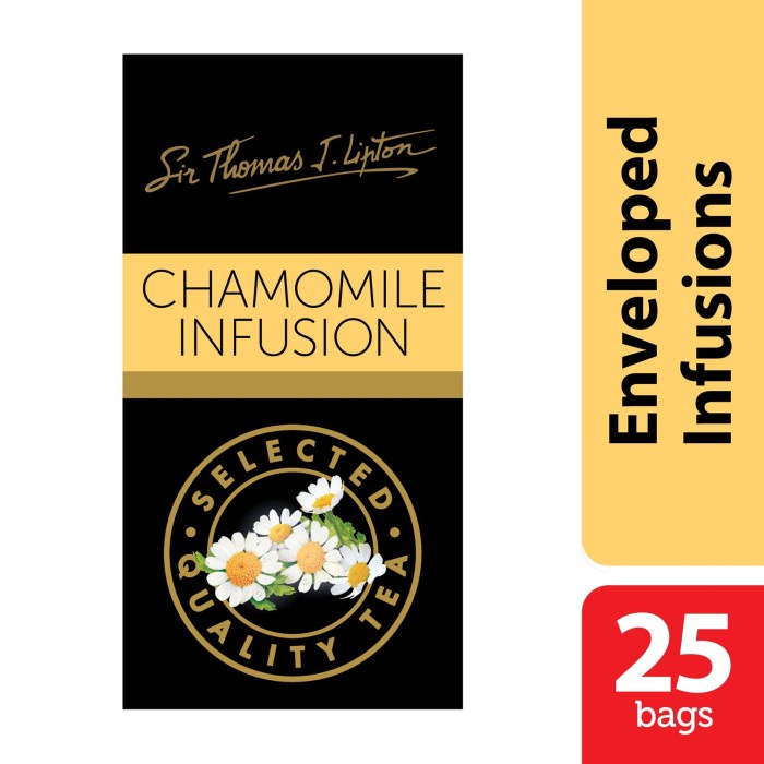 

Lipton Chamomile Infusion STL 25S