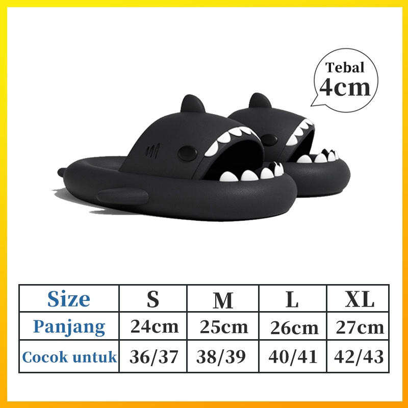 Sandal wanita slop terbaru kekinian Sandal hiu dewasa wanita  import Sendal selop jelly karet rumah murah Lembut ringan nyaman EVA Sepatu sandal