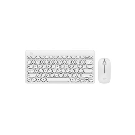 Keyboard mini mouse wireless 2.4ghz FD membrane 79 keys tkl 1600dpi optical silent for pc cpu laptop ik6620 ik-6620