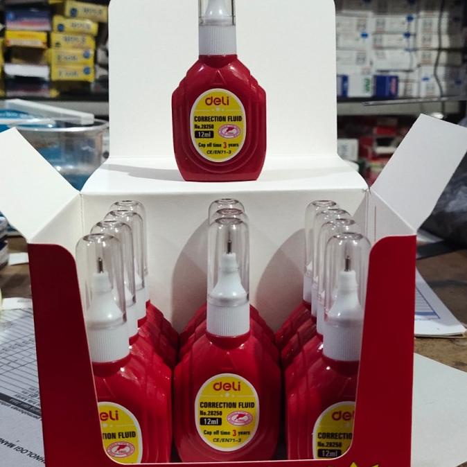 

tipex cair 12ml perbox isi 12pcs