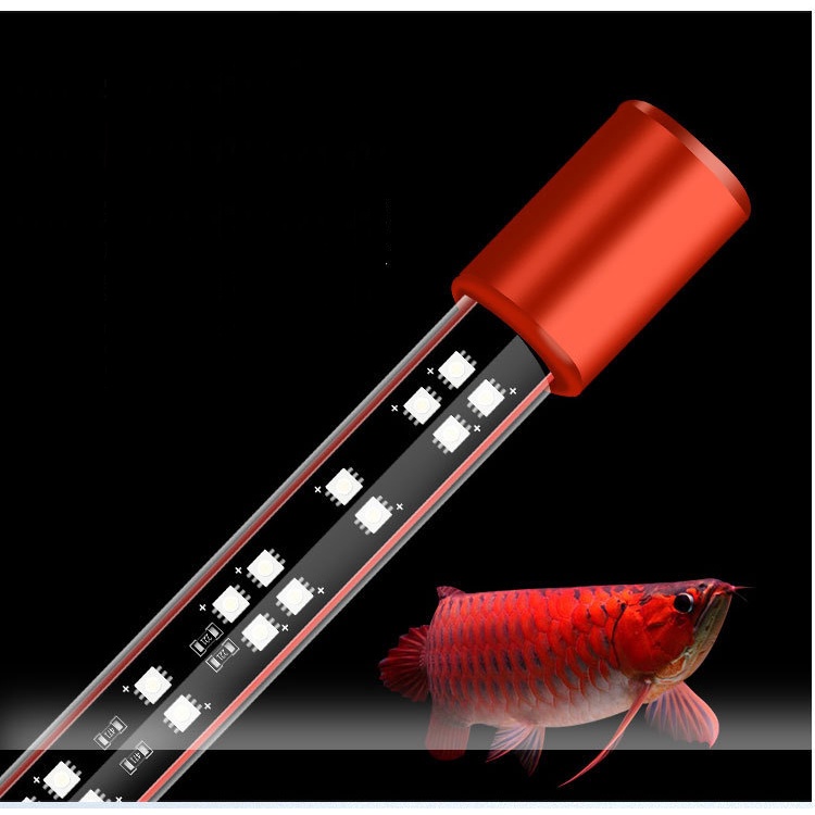 LAMPU LED VIEW KANDILA PRO RED AQUARIUM IKAN AROWANA / ARWANA / KOKI / DISCUS PRO 800 PRO 1000