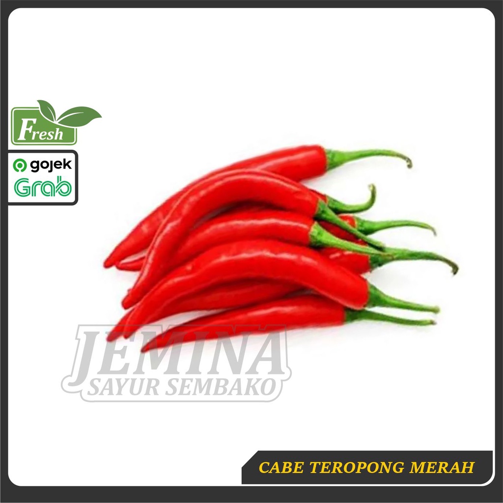 

Cabai Teropong Merah 100g / Cabe Tropong - Sayur Jogja