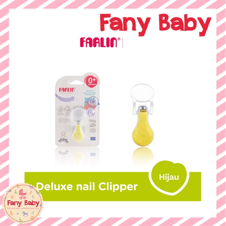 FARLIN DELUXE NAIL CLIPPER WITH MAGNIFIER