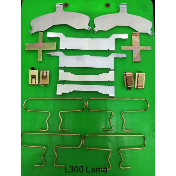 Klip Plat / Plat Disc Brake Pad / Kuku Kampas Rem L300 Diesel Lama L038