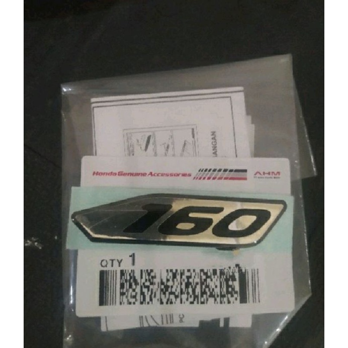 Stiker emblem 160 &amp; 150 PCX Vario ADV (2 PCS)