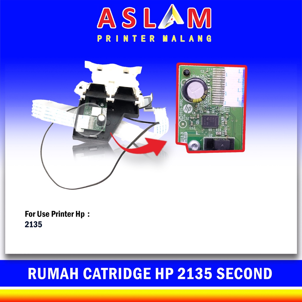 Home Cartridge HP 680, Carriage Unit Printer HP Deskjet 1115 2135 2130 3635 3835 4535 sph