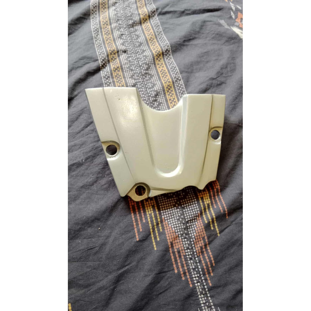 Cover Gear FizR Tutup Ger Gir Samping Yamaha Fiz R Silver Putih