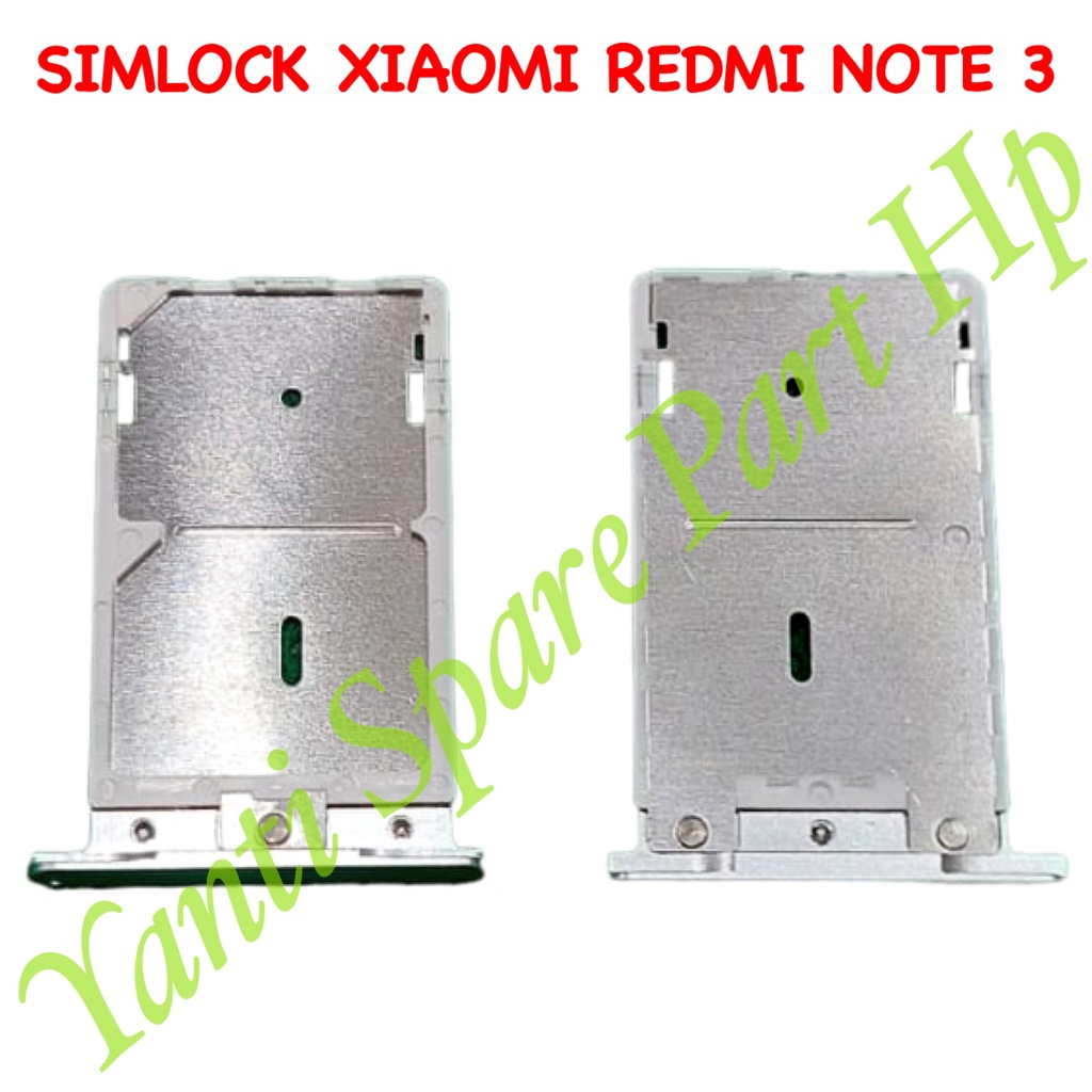 Simtray Sim Lock Xiaomi Redmi Note 3 Original Terlaris New