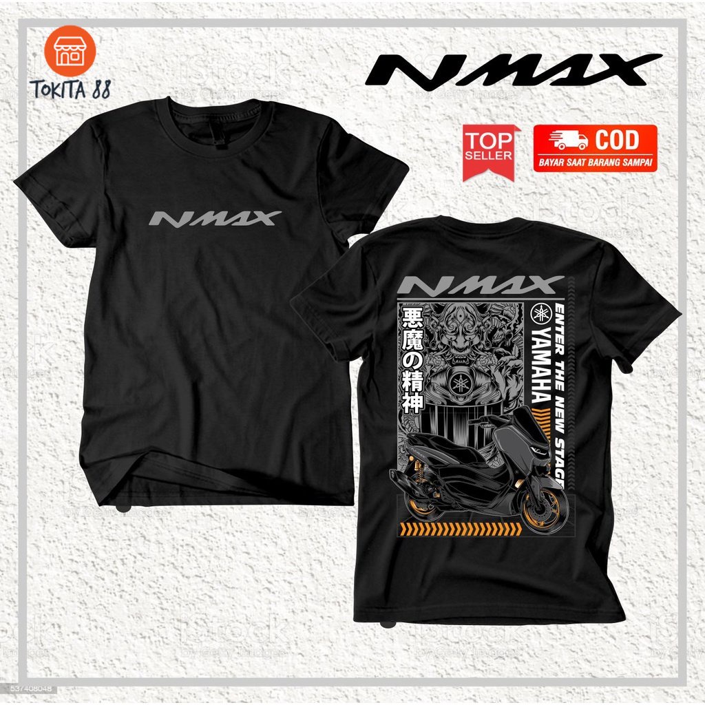 KAOS PRIA NMAX ORIGINAL DISTRO - KAOS DISTRO NMAX TERBARU - KAOS DISTRO