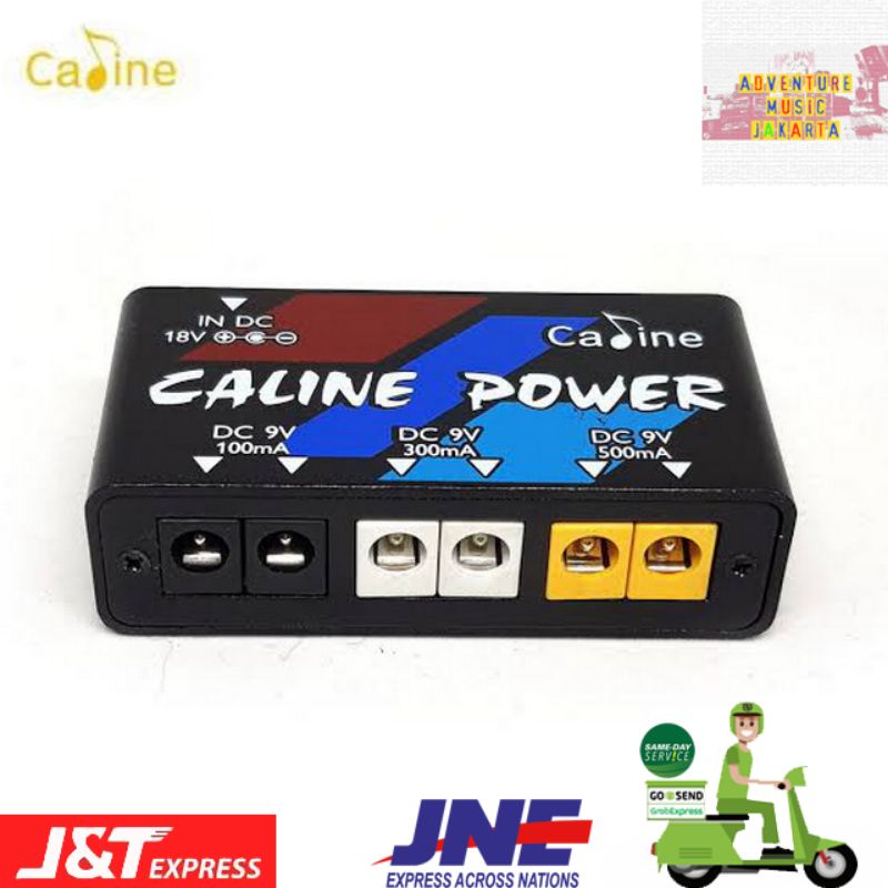 CALINE Power Supply Adaptor Efek Gitar Caline CP 02 Caline CP-02 Isolated Power Supply