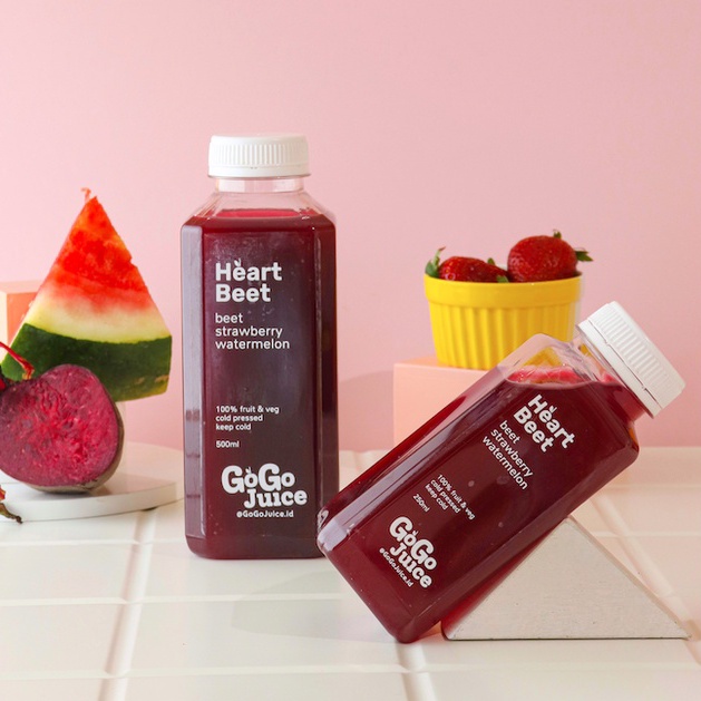 

Heart Beet 250ml | Cold Pressed Beet Juice Jus untuk GERD 100% Murni Slow Pressed Maag