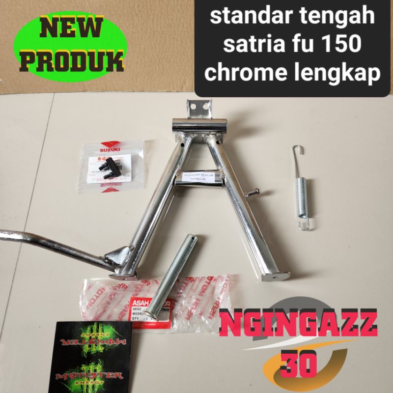 standar tengah jagang tengah satria Fu 150 chrome