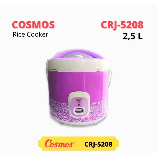 COSMOS RICE COOKER / MAGIC COM CRJ-5208 / CRJ 5208 (2 LITER)