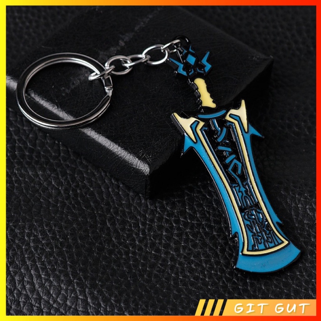 Keychain Gantungan Kunci Xenoblade Chronicles Sword Blade