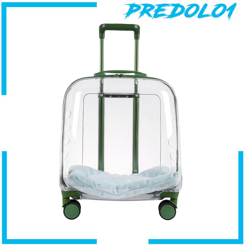 [Predolo1] Pet Trolley Case Multifungsi Ringan Perjalanan Pendek Anjing Gendong