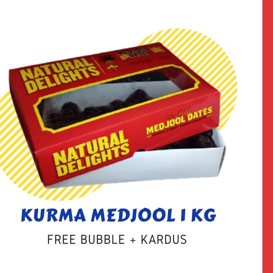 

Diskon[HJ]-KURMA MEDJOOL FRESH DATES NATURAL DELIGHTS 1 Kg / MEDJOOL MEDIUM / MEDJOL DATES