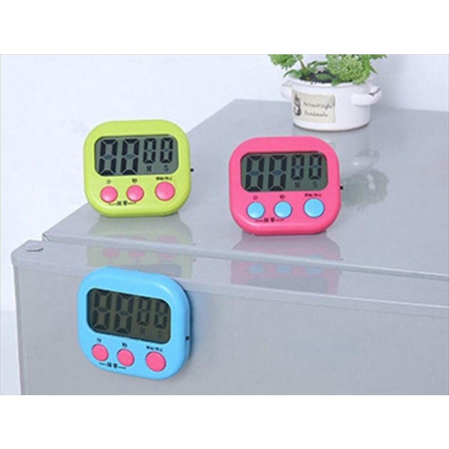 Alarm Timer Masak KOTAK Dapur Mini Digital Stopwatch kitchen cooking