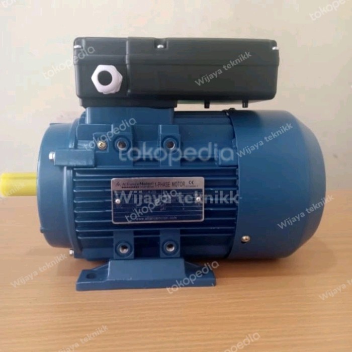 DINAMO ELEKTRO MOTOR 1 HP 1 PHASE INDUCTION MOTOR 1HP 1PHASE 1400 RPM