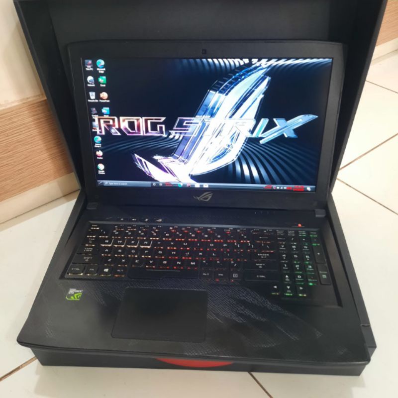 Laptop Asus ROG Strix G531GT Core i7-9750H Ram 8Gb/SSD 512Gb Nvidia Geforce GTX 1650 4GB FULL RGB