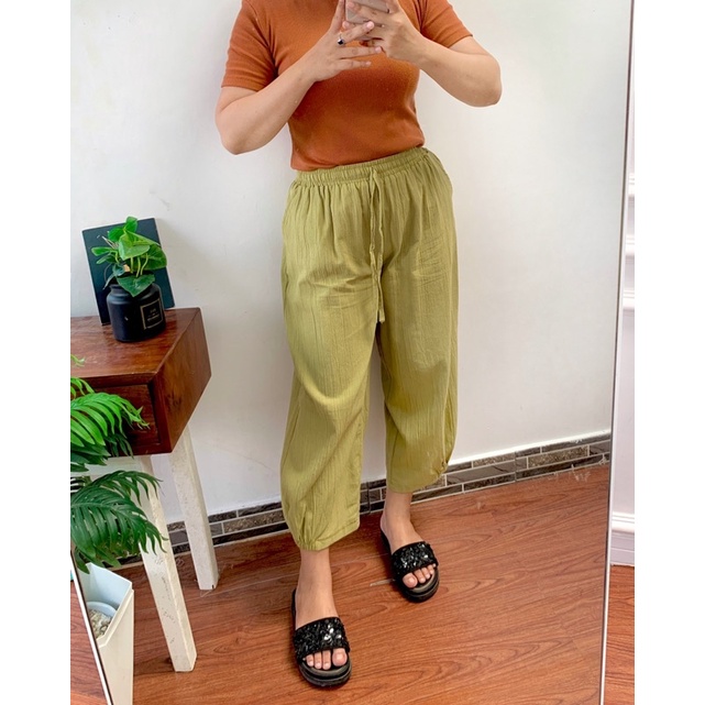 MOZA PANT JOGER LINEN