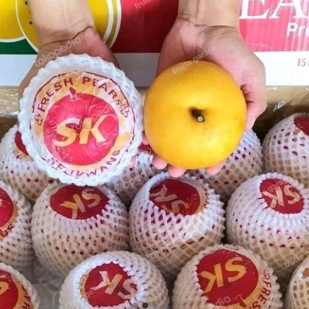 

Spesial Buah Pear Sk Organic Asli Korean/Pear Singo Import Heiyyaluv