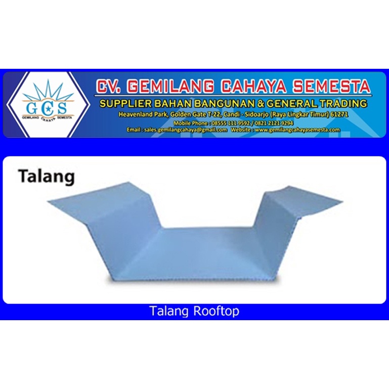 Talang Rooftop - Atap UPVC