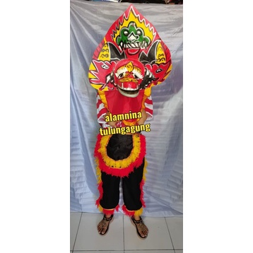 setelan kaos reog Ponorogo barongan Embong satu paket