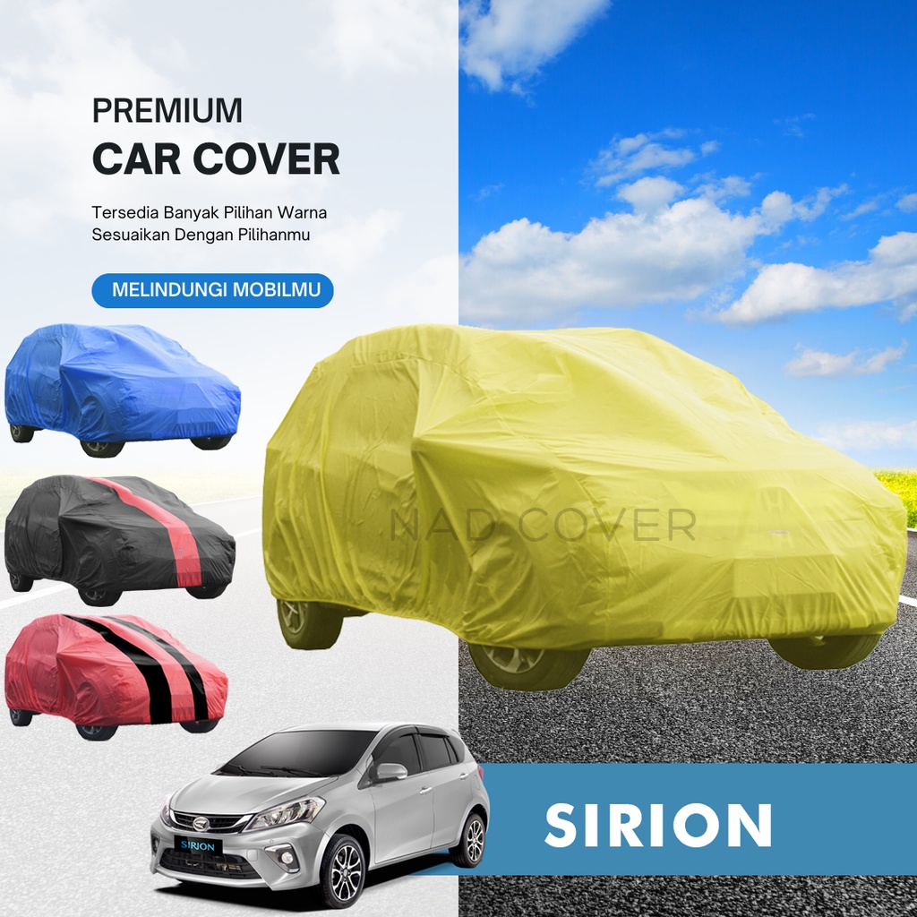 Body Cover Mobil Sirion Sarung Mobil Sirion Warna Tipe Reguler Hemat Termurah