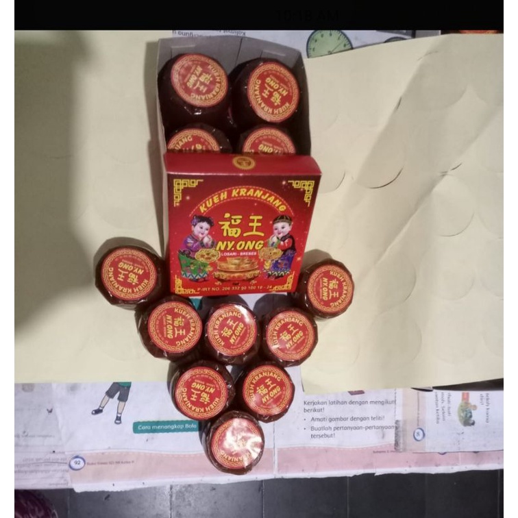 

Kue keranjang Ny Ong Kecil
