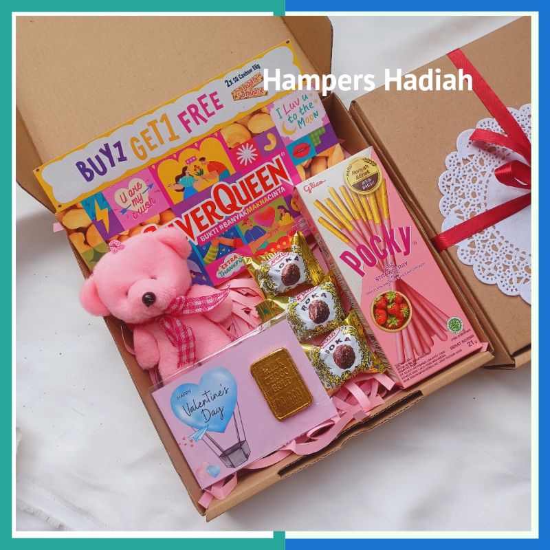 

Hampers Valentine l kado valentine l kado coklat silverqueen love l silverqueen buy 1 get 1 l kado l hadiah l kado l coklat