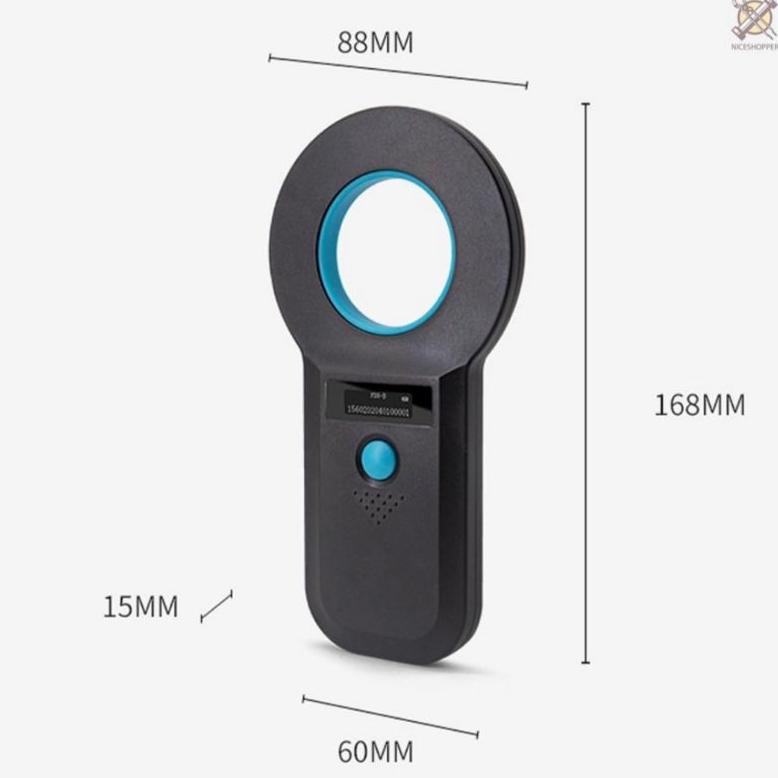 Pembaca chip ikan arwana 10 - 15 digit FDX B scanner tag reader golden super red arwana BERGARANSI