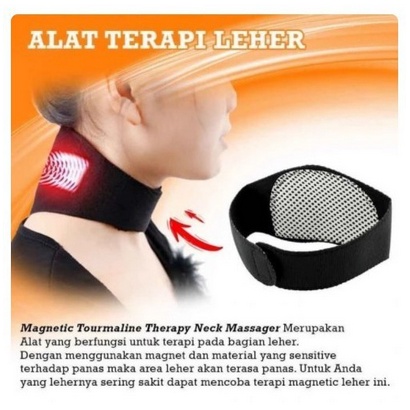 Combo 3in1 Paket Terapi Pinggang Lutut Leher Saraf Kejepit Tourmaline Magnetik