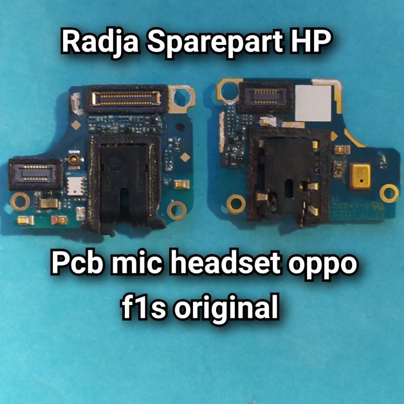 PCB mic Oppo f1s original / PCB headset Oppo f1s original