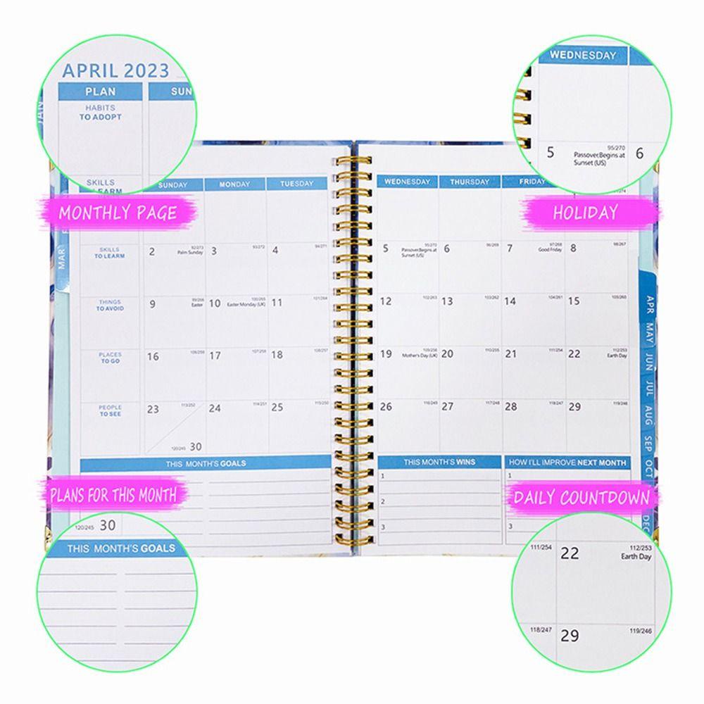 Preva 2023 Notebook New Alat Tulis Jadwal Ring Binder Jurnal Notepad