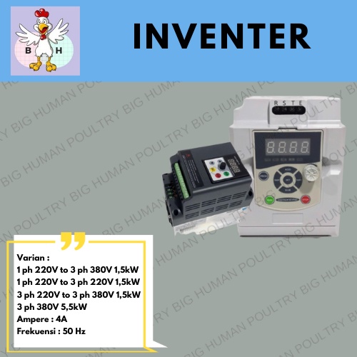 INVERTER UNTUK PENGATUR SUHU KANDANG AYAM