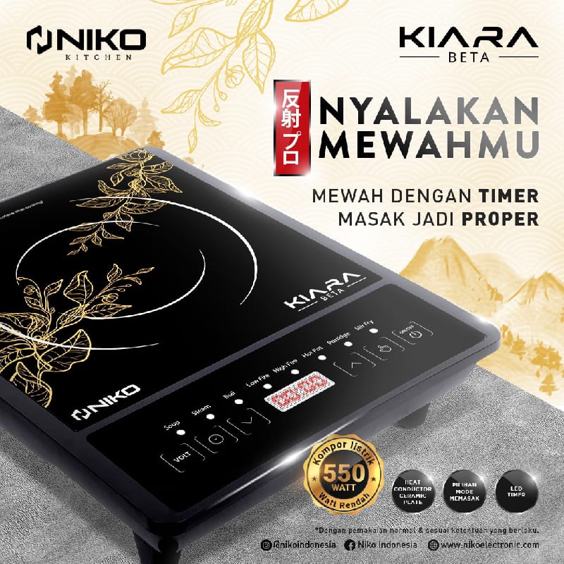 KOMPOR NIKO KIARA BETTA NEW PRODUCT!!!